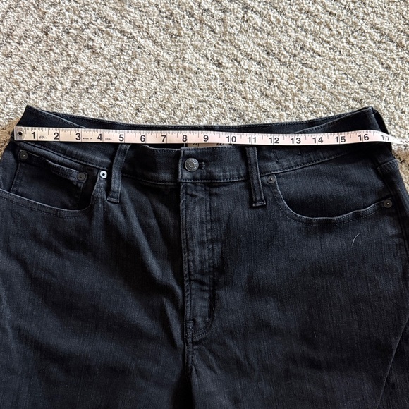 Madewell Black Perfect Vintage Wide Leg Jeans - Picture 8 of 11